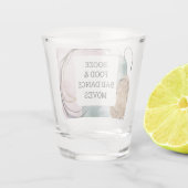 食べ物と踊りの悪い手をブーゼする ショットグラス (裏面)