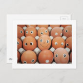 食べ物のおもしろいキッチンのユーモア ポストカード (正面/裏面)