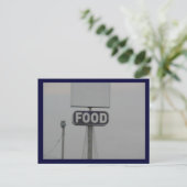 食べ物のはがき ポストカード (スタンド正面)
