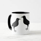 食べ物のカラスのマグ マグカップ (正面左)