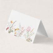 食べ物のテントのカード、ウサギの食品のラベル、 名刺 (裏面)