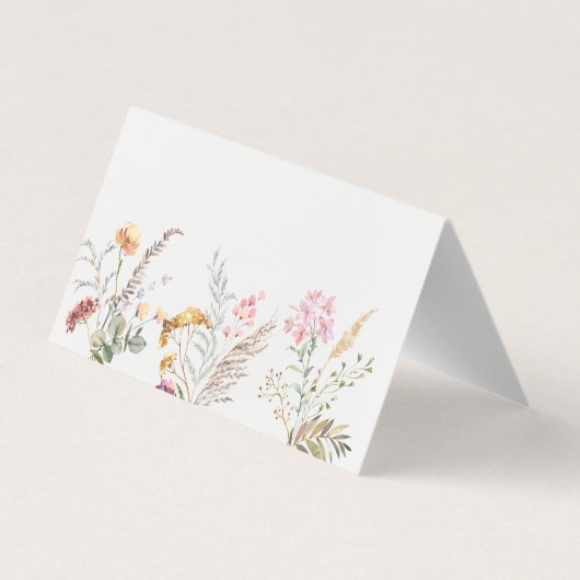 食べ物のテントのカード、ウサギの食品のラベル、 名刺 (裏面)