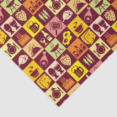 食べ物のパターン3 薄葉紙 (詳細)