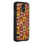 食べ物のパターン3 CarvedメープルGalaxy S5スリムケース (右)