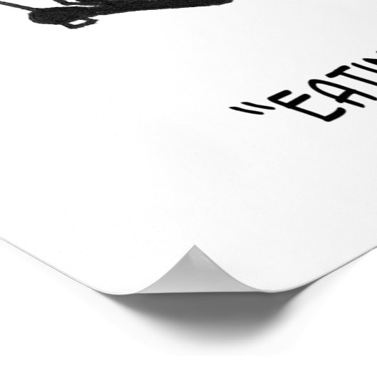 食べ物の失敗 ポスター (角)