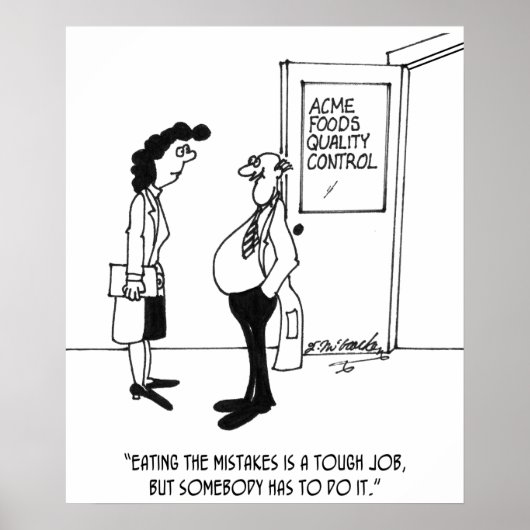 食べ物の失敗 ポスター (正面)