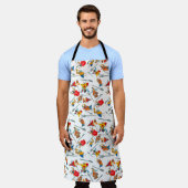 食べ物の妖精のパーティー エプロン (着用した状態)