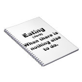 食べ物の定義 ノートブック (右側)