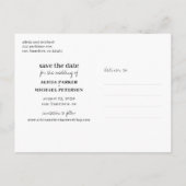 食べ物の悪いダンスの動おもしろいきを賞味する日付以外 案内ポストカード (裏面)