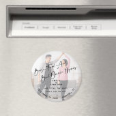 食べ物の悪いダンス移動の写真を保存する日付 マグネット (インサイチュ (食洗機))