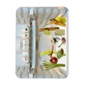 食べ物の戦い マグネット (縦)