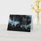 食べ物の折り返し不気味カード カード (黄色い花)