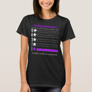食べ物の病気は非常に悪いが、勧められない。 Tシャツ