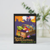 食べ物はアンモ ポストカード (スタンド正面)