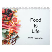 食べ物は命 カレンダー (カバー)