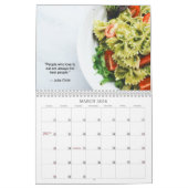 食べ物は命 カレンダー (3月 2026)