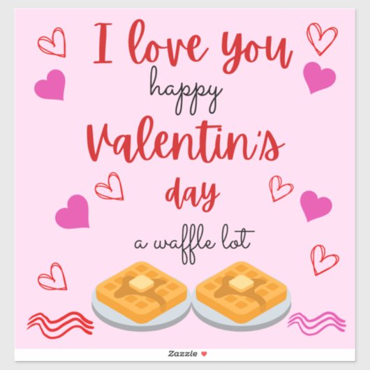 食べ物への愛情 シール (シート)