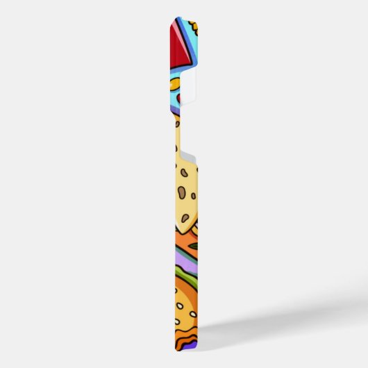 食べ物への愛情 iPhoneケース (左側面)