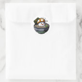 食べ物への渇望 ラウンドシール (バッグ)