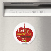 食べ物をあなたの薬にする…ヒポクラテス マグネット (インサイチュ (食洗機))