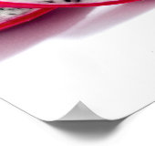 食べ物をテーマにしたポスターとドラゴンフルーツ。 ポスター (角)