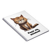 食べ物を与えおーい！おもしろい ノートブック (右側)