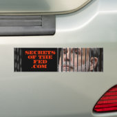 食べ物を与えられたバンパーステッカーの秘密 バンパーステッカー (車上)