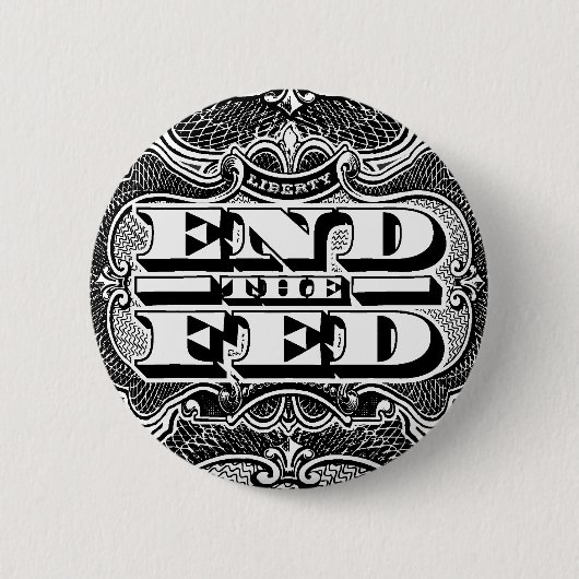 食べ物を与えられたボタンを終えて下さい 缶バッジ (正面)