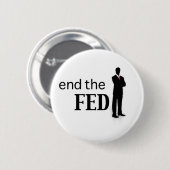 食べ物を与えられたボタンを終えて下さい 缶バッジ (正面&裏面)