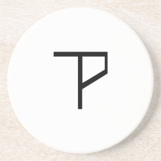 食べ物を与えられたロゴのコースター コースター