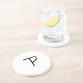 食べ物を与えられたロゴのコースター コースター (側面)