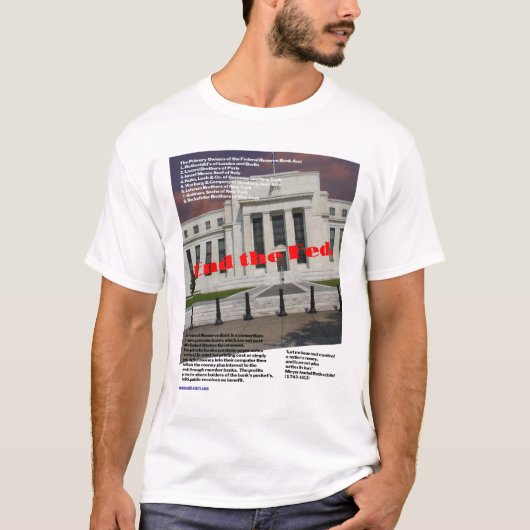食べ物を与えられた01を終えて下さい Tシャツ (正面)
