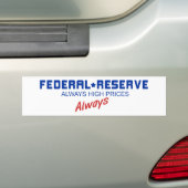 食べ物を与えられる終えて下さい バンパーステッカー (車上)