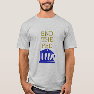 食べ物を与えられる終えて下さい Tシャツ