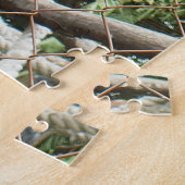 食べ物を与えキツネザル ジグソーパズル (側面)