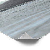 食べ物を与えザトウクジラ ポスター (角)