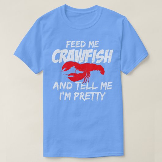 食べ物を与えザメに言えかわいらし Tシャツ (デザイン正面)