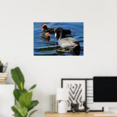 食べ物を与えベビー ポスター (ホームオフィス)