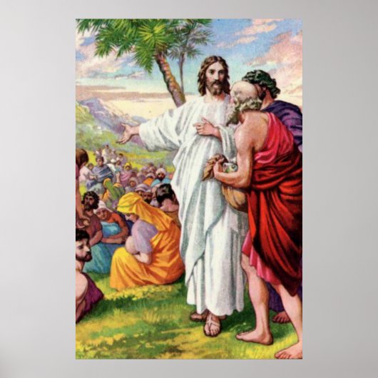 食べ物を与え五千万 ポスター (正面)