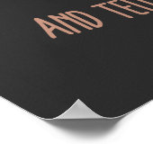 食べ物を与え卵をスコッチして言えかわいらし ポスター (角)