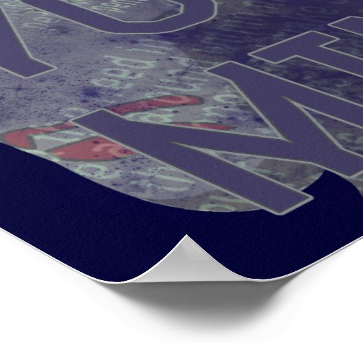 食べ物を与え心 ポスター (角)