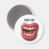 食べ物を与え磁石 マグネット (正面/裏面)