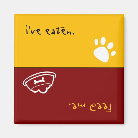 食べ物を与え磁石 マグネット (正面)