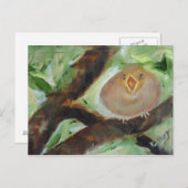 食べ物を与え私！ ポストカード (正面/裏面)