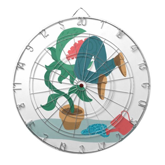 食べ物を与え金星 ダーツボード (正面)