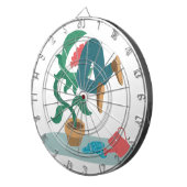 食べ物を与え金星 ダーツボード (正面右)