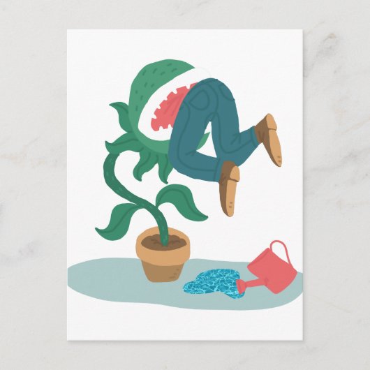 食べ物を与え金星 ポストカード (正面)