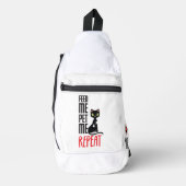 食べ物を与え スリングバッグ (正面)