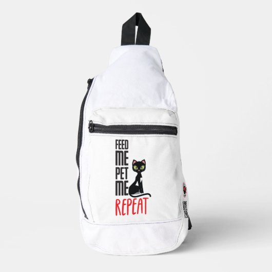 食べ物を与え スリングバッグ (正面)