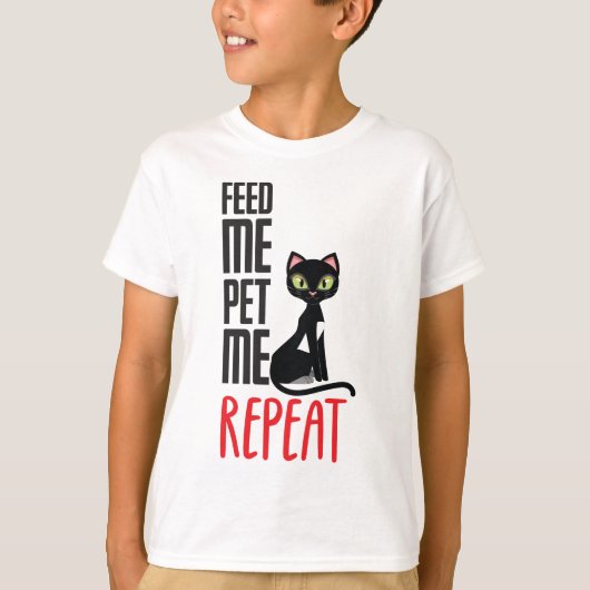 食べ物を与え Tシャツ (正面)